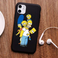 Load image into Gallery viewer, The KedStore For iPhone 6 6S / tpu A1272-black Homer J Simpson funny Bart Simpson Coque Cartoon Phone Case For iPhone 11 PRO MAX 6s 8 7 Plus | TheKedStore