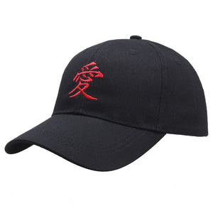 The KedStore Gaara 31 / 53cm adjustable Hot Anime Caotoon Hat Cotton Akatsuki Embroidery Uchiha Logo Fashion Cap Comicon Gift