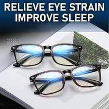 Load image into Gallery viewer, Glasses with Anti Blue Light Blocking Filter - Reduces Digital Eye Strain - Clear Regular Computer Gaming Glasses