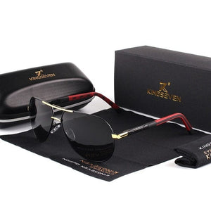 KINGSEVEN Vintage Aluminum Polarized Sunglasses | TheKedstore