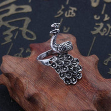 Load image into Gallery viewer, The KedStore Gothic Punk Stainless Steel Ring Retro Rabbit Snake Tiger Wolf Rings Skeleton Devil Evil Eye Ring