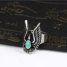 Load image into Gallery viewer, The KedStore Gothic Punk Stainless Steel Ring Retro Rabbit Snake Tiger Wolf Rings Skeleton Devil Evil Eye Ring