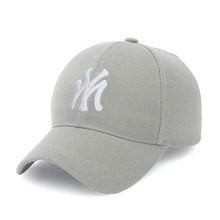 Load image into Gallery viewer, The KedStore Gray Letters Embroidered Adjustable Baseball Cap