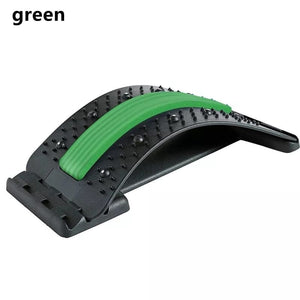 The KedStore Green Spineboard - Back Relax Stretcher - Spine Stretcher - Lumbar Support Pain Relief