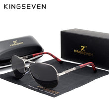 Load image into Gallery viewer, The KedStore GUN GRAY KINGSEVEN Aluminum Magnesium Sunglasses