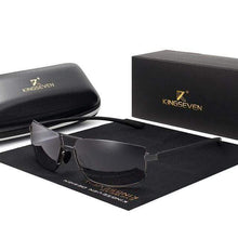 Load image into Gallery viewer, The KedStore Gun Gray KINGSEVEN Brand Design Sunglasses Men Women Square Frame Gafas | TheKedStore