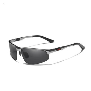 The KedStore Gun Gray KINGSEVEN Driving Series Polarized Men Aluminum Sunglasses Blue Mirror Lens Sun Glasses | TheKedStore