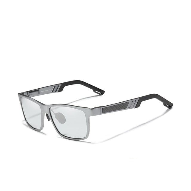 The KedStore Gun Photochromic / Original N7180 KINGSEVEN Men Polarized Sunglasses Aluminum Magnesium Sun Glasses Oculos masculino | TheKedStore