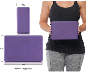 Gym Fitness EVA Yoga Foam Block Brick for Crossfit Exercise, Workout, Training