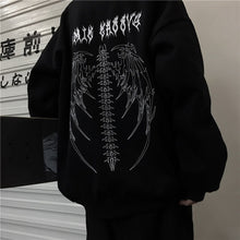 Load image into Gallery viewer, The KedStore Harajuku Oversized Hoodie Retro Gothic Punk Anime Print