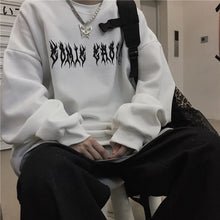 Load image into Gallery viewer, Harajuku Oversized Hoodie Retro Gothic Punk Anime Print