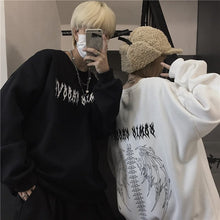 Load image into Gallery viewer, Harajuku Oversized Hoodie Retro Gothic Punk Anime Print