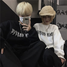 Load image into Gallery viewer, Harajuku Oversized Hoodie Retro Gothic Punk Anime Print