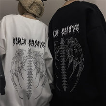 Load image into Gallery viewer, Harajuku Oversized Hoodie Retro Gothic Punk Anime Print