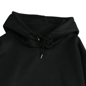 Harajuku Oversized Hoodie Retro Gothic Punk Anime Print