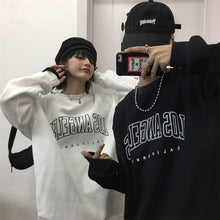 Load image into Gallery viewer, Harajuku Oversized Hoodie Retro Gothic Punk Anime Print