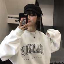 Load image into Gallery viewer, Harajuku Oversized Hoodie Retro Gothic Punk Anime Print
