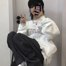 Load image into Gallery viewer, Harajuku Oversized Hoodie Retro Gothic Punk Anime Print