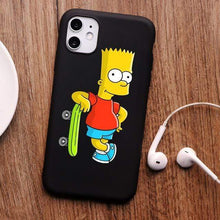 Load image into Gallery viewer, The KedStore Homer J Simpson funny Bart Simpson Coque Cartoon Phone Case For iPhone 11 PRO MAX 6s 8 7 Plus | TheKedStore