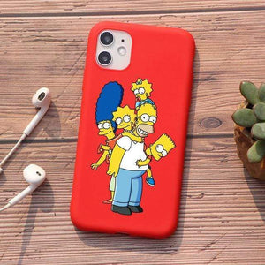 The KedStore Homer J Simpson funny Bart Simpson Coque Cartoon Phone Case For iPhone 11 PRO MAX 6s 8 7 Plus | TheKedStore