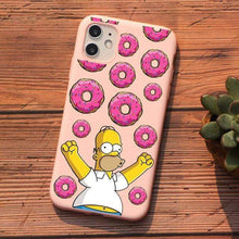 Load image into Gallery viewer, The KedStore Homer J Simpson funny Bart Simpson Coque Cartoon Phone Case For iPhone 11 PRO MAX 6s 8 7 Plus | TheKedStore