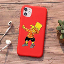 Load image into Gallery viewer, The KedStore Homer J Simpson funny Bart Simpson Coque Cartoon Phone Case For iPhone 11 PRO MAX 6s 8 7 Plus | TheKedStore