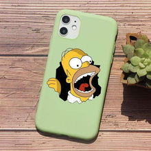Load image into Gallery viewer, The KedStore Homer J Simpson funny Bart Simpson Coque Cartoon Phone Case For iPhone 11 PRO MAX 6s 8 7 Plus | TheKedStore