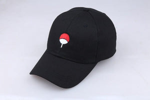 The KedStore Hot Anime Caotoon Hat Cotton Akatsuki Embroidery Uchiha Logo Fashion Cap Comicon Gift