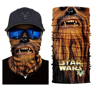 The KedStore HR040460 3D Seamless Bandana Motorcycle Face mask Ski Balaclava Neck Tube Bandanas Sports Scarf