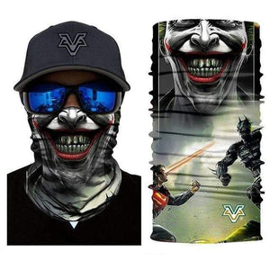 The KedStore HR040557 3D Seamless Bandana Motorcycle Face mask Ski Balaclava Neck Tube Bandanas Sports Scarf