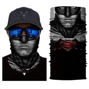 The KedStore HR040560 3D Seamless Bandana Motorcycle Face mask Ski Balaclava Neck Tube Bandanas Sports Scarf