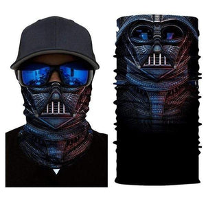 The KedStore HR040608 3D Seamless Bandana Motorcycle Face mask Ski Balaclava Neck Tube Bandanas Sports Scarf