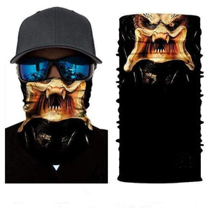 The KedStore HR040615 3D Seamless Bandana Motorcycle Face mask Ski Balaclava Neck Tube Bandanas Sports Scarf