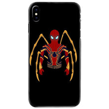 Load image into Gallery viewer, The KedStore images 7 / For iPhone 12 12Pro New Iron Spider man Infinity War For iPhone 11 12 13 14 Pro MAX  6 6S 7 8 Plus 10 X XR XS Hard Phone Case