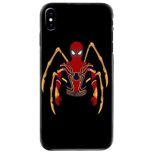 The KedStore images 7 / For iPhone 12 12Pro New Iron Spider man Infinity War For iPhone 11 12 13 14 Pro MAX  6 6S 7 8 Plus 10 X XR XS Hard Phone Case