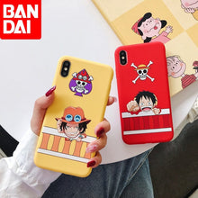 Load image into Gallery viewer, The KedStore Japan Anime Luffy Tony Chopper ACE Candy tpu Case For Apple iPhone Soft Phone Cover