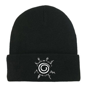 The KedStore Jiraiya 34 / 53cm adjustable Hot Anime Caotoon Hat Cotton Akatsuki Embroidery Uchiha Logo Fashion Cap Comicon Gift