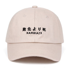 Load image into Gallery viewer, The KedStore &quot;Kamikaze&quot; Embroidered Dad Hat - 100% Cotton Baseball Cap / gorra de béisbol bordada