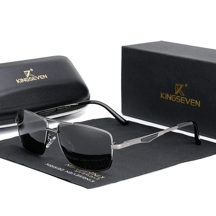 The KedStore KINGSEVEN 2021 Classic Square Polarized Sunglasses Sun Glasses Oculos | TheKedStore