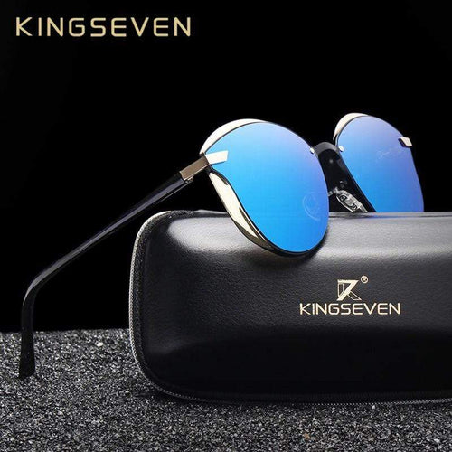 KINGSEVEN Cat Eye Sunglasses Polarized Fashion Ladies Sun Glasses Vintage Shades Oculos de sol Feminino | TheKedStore