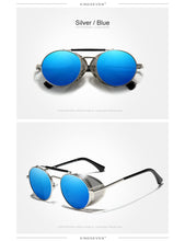 Load image into Gallery viewer, The KedStore KINGSEVEN Retro Round Steampunk Sunglasses For Men Women Gafas De Sol | TheKedStore