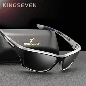 The KedStore KINGSEVEN Ultralight Frame Polarized Sunglasses Sports Style Square Sun Glasses | TheKedStore