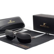 Load image into Gallery viewer, The KedStore KINGSEVEN Vintage Retro Men Women Polarized Sunglasses Square Classic | TheKedStore