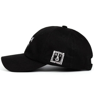 Lil Peep Embroidered Cotton Baseball Cap / gorra de béisbol bordada