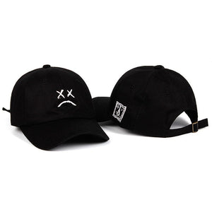 Lil Peep Embroidered Cotton Baseball Cap / gorra de béisbol bordada