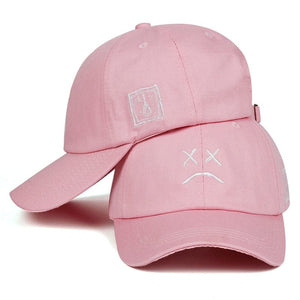 Lil Peep Embroidered Cotton Baseball Cap / gorra de béisbol bordada