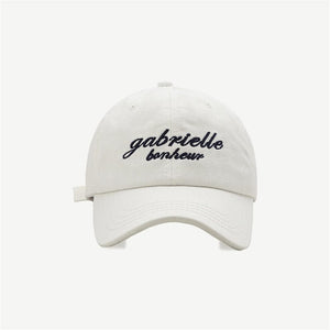 The KedStore M099-white / Adjustable Cotton Men Women Girls Baseball Caps Solid Embroidery Cap Adjustable Baseball Hats