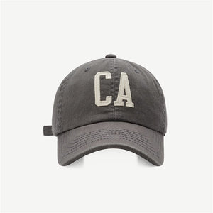 The KedStore M116-grey / Adjustable Cotton Men Women Girls Baseball Caps Solid Embroidery Cap Adjustable Baseball Hats