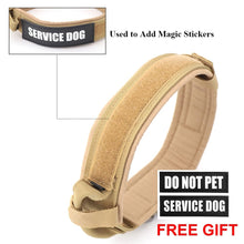 Load image into Gallery viewer, The KedStore Military Tactical Adjustable Dog Collar with Leash-Control Handle | TheKedStore