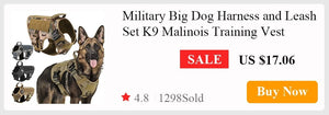 The KedStore Military Tactical Adjustable Dog Collar with Leash-Control Handle | TheKedStore